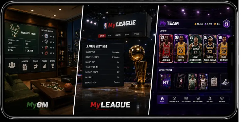 NBA 2K20 Game Modes MYGM 